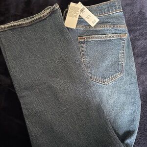 Abercrombie & Fitch Blue Slim Straight Jeans